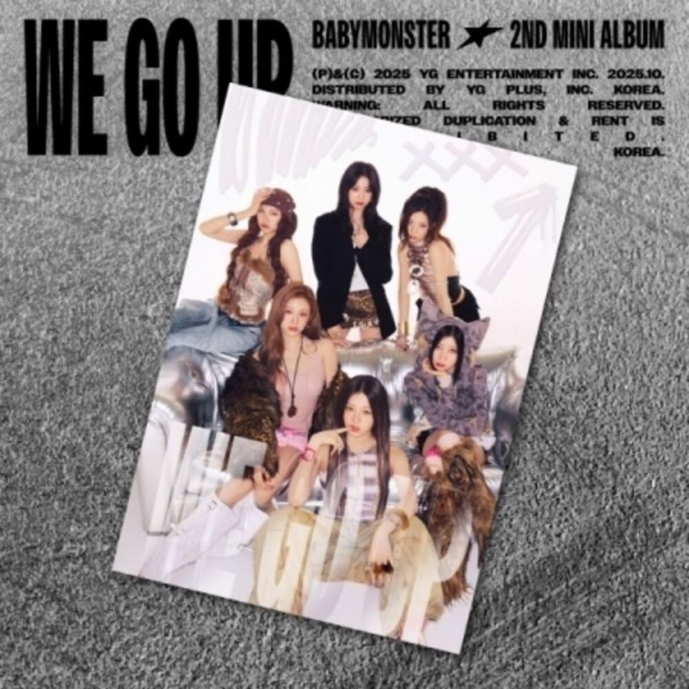 BABYMONSTER - We Go Up - Postcard Version - incl. 2 Postcards, 10 Unit